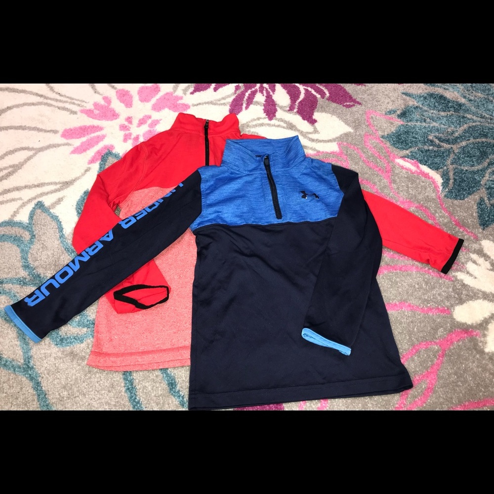 Under Armour youth small-lot of 2 shirts